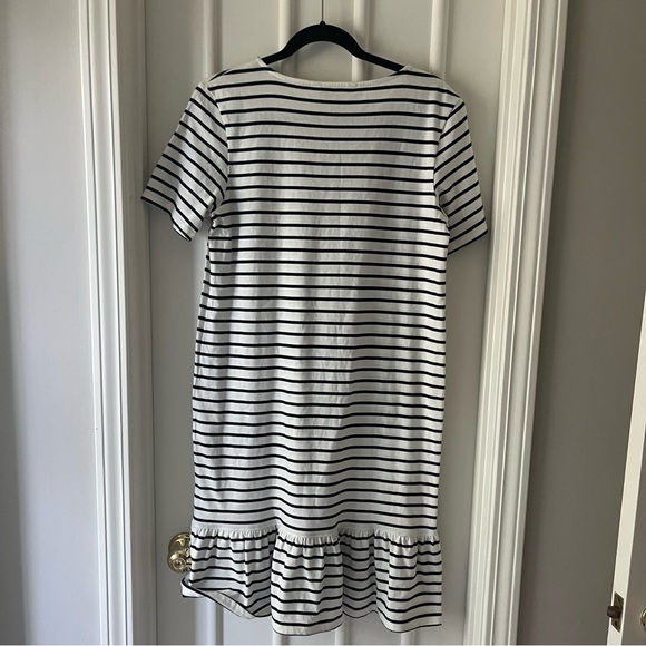 People Tree Organic Cotton Striped Dress - Picture 2 of 3